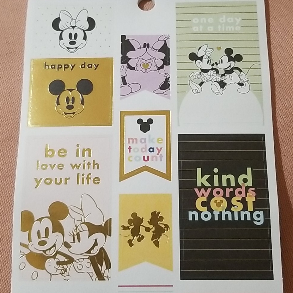 Happy Planner  Mickey& Minnie Value Pack Stickers